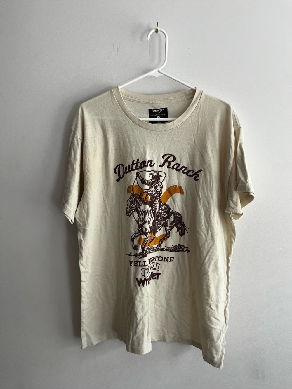 Women’s Wrangler Dutton Ranch Yellowstone Graphic Tee Shirt